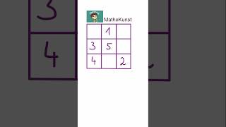 Magisches Quadrat kinderleicht erstellen maths [upl. by Adnof]