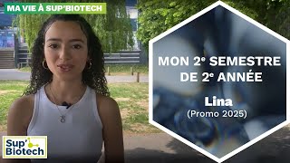 Mon 2e semestre de 2e année  Lina promo 2025 [upl. by Inanak]