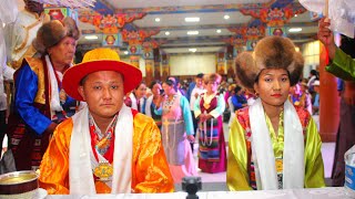 Sherpa culture wedding program Mr PASANG SHERPA amp DATI SHERPA [upl. by Ja]