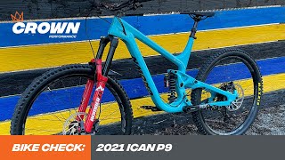 My Chinese Carbon MTB Build Reveal  2021 ICAN P9 [upl. by Averir]