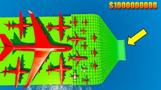 1000000000000 Plane Crash Challenge with Spiderman new 😍gta5 [upl. by Cherish284]