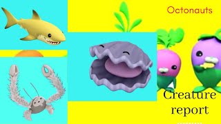 Octonauts Creatures  Creature Report  creaturereport octonauts tweak octopod anglerfish [upl. by Elleinod]