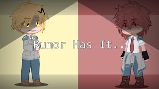 “Rumor has it”  Kirishima angst  Traitor Kaminari  No part 2 [upl. by Aikmat]