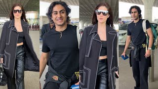 Iranian Actress Elnaaz Norouzi amp Singer Arhaan Khan Spotted At Airport 😍♥️🔥 [upl. by Asilrak671]