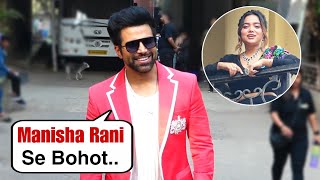 Rithvik Dhanjani Reaction on Manisha Rani New Wild Card In Jhalak Dikhhla Jaa S11 [upl. by Castora]