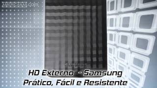 HD Externo Portátil 500GB Preto  Samsung  Americanascom [upl. by Jordon]