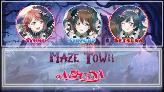 Maze Town  Color Coded  Lyrics【ROMENGESP】  A·ZU·NA [upl. by Joseph174]