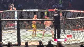 Marlon Moraes vs Merab Dvalishvili Live 2nd round TKO finish [upl. by Iasi751]