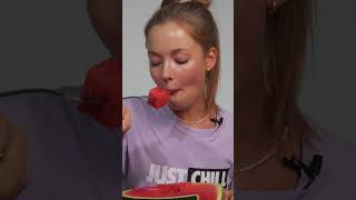 watermelon ASMR VIDEO asmr asmrvideo asmrsounds asmrfood watermelon [upl. by Esertak962]