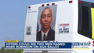 Voters could see two men named Mark Robinson on 2024 ballot [upl. by Esyli]