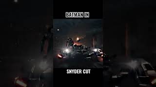 BATMAN IN WHEDON CUT VS SNYDER CUT  CAPE CRUSADER  BEN AFFLECK JUSTICE LEAGUE [upl. by Lerraj438]