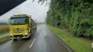 Iveco Stralis 570 XP 4K POV Buchs bei Aarau nach Schaffhausen 3Teil [upl. by Silda]