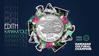 2023 American Women Quarters™ Program  US Mint  Edith Kanakaole [upl. by Ijneb]