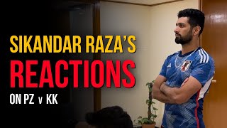 Sikandar Raza Commentary on PZ v KK  Qalandars players reaction on Zalmi victory [upl. by Einama]