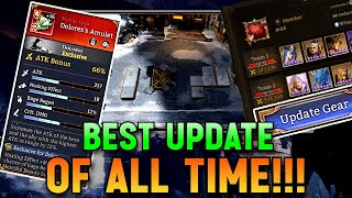 THIS IS THE BEST UPDATE EVER Increased Summon Rates Gear Locking AND MORE  Watcher of Realms [upl. by Noellyn]