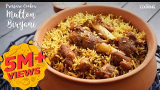 Mutton Biryani  Pressure Cooker Mutton Biryani  Mutton Recipes  Biryani  Home Cooking Show [upl. by Wanonah]