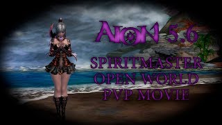 Aion 56 Spiritmaster 75 open world pvp fun amp gang Gardarika [upl. by Otrebire]