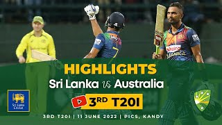 Sri Lanka stage incredible win over Australia  3rd T20I Highlights  Sri Lanka vs Australia 2022 [upl. by Alenson]