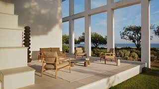 POLIFORM OUTDOOR COLLECTION  Magnolia sofa and armchairs [upl. by Watt]