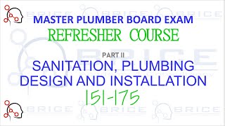 MASTER PLUMBER BOARD EXAM REFRESHER  SPDI 151175 [upl. by Milty]