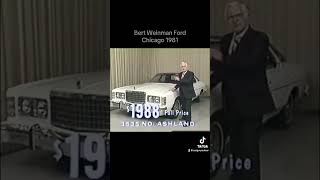 Chicago Ford Commercial 1981  Bert Weinman Ford [upl. by Carlock365]