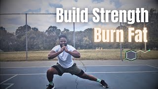 8  Minute Body Weight HIIT Workout to BUILD STREGTH Follow Along [upl. by Eeslehc]