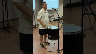 Drummer Boy Rum Pum Pum  Surdo amp Taiko Drum Beats Tutorial [upl. by Jer]