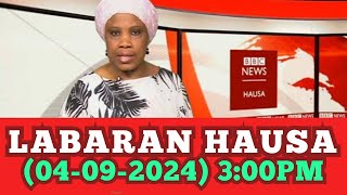 Bbc Hausa Labaran yau 2024 [upl. by Yntirb]