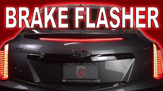 Brake Light Flasher Mod  Easy Install [upl. by Akimrehs841]