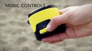 boomBOTTLE Mini  Rugged Weatherproof Wireless Speaker  SCOSCHE [upl. by Valentino]