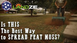 Landzie Compost and Peat Moss Spreader REVIEW [upl. by Enelia]