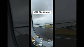 Airbus A320 TakeOff Speed in kmh [upl. by Jean30]