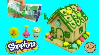 DIY Shopkins Vanilla Cookie House with Frosting  Candy Kit  Cookieswirlc Video [upl. by Siobhan]