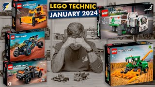 The end of an era  sad news and interesting January 2024 sets from LEGO Technic [upl. by Seraphina525]