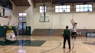 Jeremy Lin Tuning the shot PaloAlto AllStarBreak [upl. by Lledal]