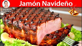 JAMON NAVIDEÑO  Vicky Receta Facil [upl. by Deer]