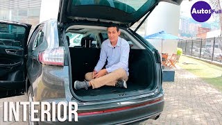 Ford Edge Titanium 2018  Interior y Espacios [upl. by Eneres418]