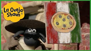 La Oveja Shaun 🐑 Oveja pizzera 🐑 Dibujos animados para niños [upl. by Creedon767]