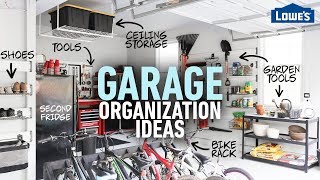 How to Organize a Garage w Monica from The Weekender [upl. by Ylam]