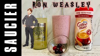 Ron Weasley Weight Loss Smoothie Cranberry  Gingerbeer [upl. by Ecarret]