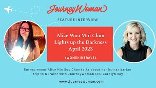 JourneyWoman Magazine Alice Min Soo Chun Lights up the World [upl. by Areivax]