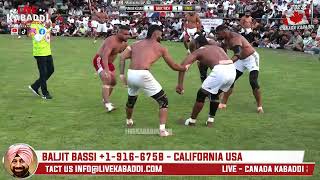 FINAL MATCH  2023 Canada Kabaddi Punjab Kesari Kabaddi Cup 2023 [upl. by Nalniuq]