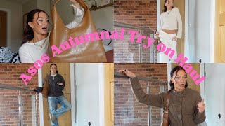 Asos Autumn clothing haul [upl. by Ecirehs]