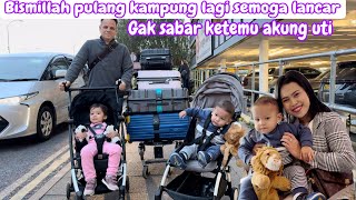 BISMILLAH PULANG KAMPUNG LAGI SEMOGA LANCAR  HAPPY BANGET SEBENTAR LAGI KETEMU AKUNG UTI [upl. by Eduam]