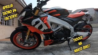 Aprilia Tuono V4 1100cc Naked Bike [upl. by Naujled259]