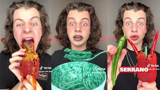 Luke Did That Spicy Food Tik Tok 2023 [upl. by Anet]