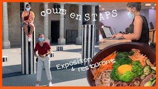 WEEKLY VLOG 2 Retour en STAPS expositions restaurant entre amis amp concours de pâtisserie [upl. by Leighton198]