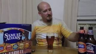 Samuel Adams 2016 Fall Variety pack beer review [upl. by Edbert]