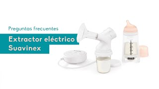 Extractor eléctrico Suavinex  Preguntas frecuentes  Lactancia materna [upl. by Tonina314]