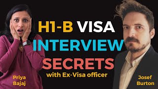 H1B Visa Interview Shocking Secrets from an ExVisa Officer [upl. by Yllor272]